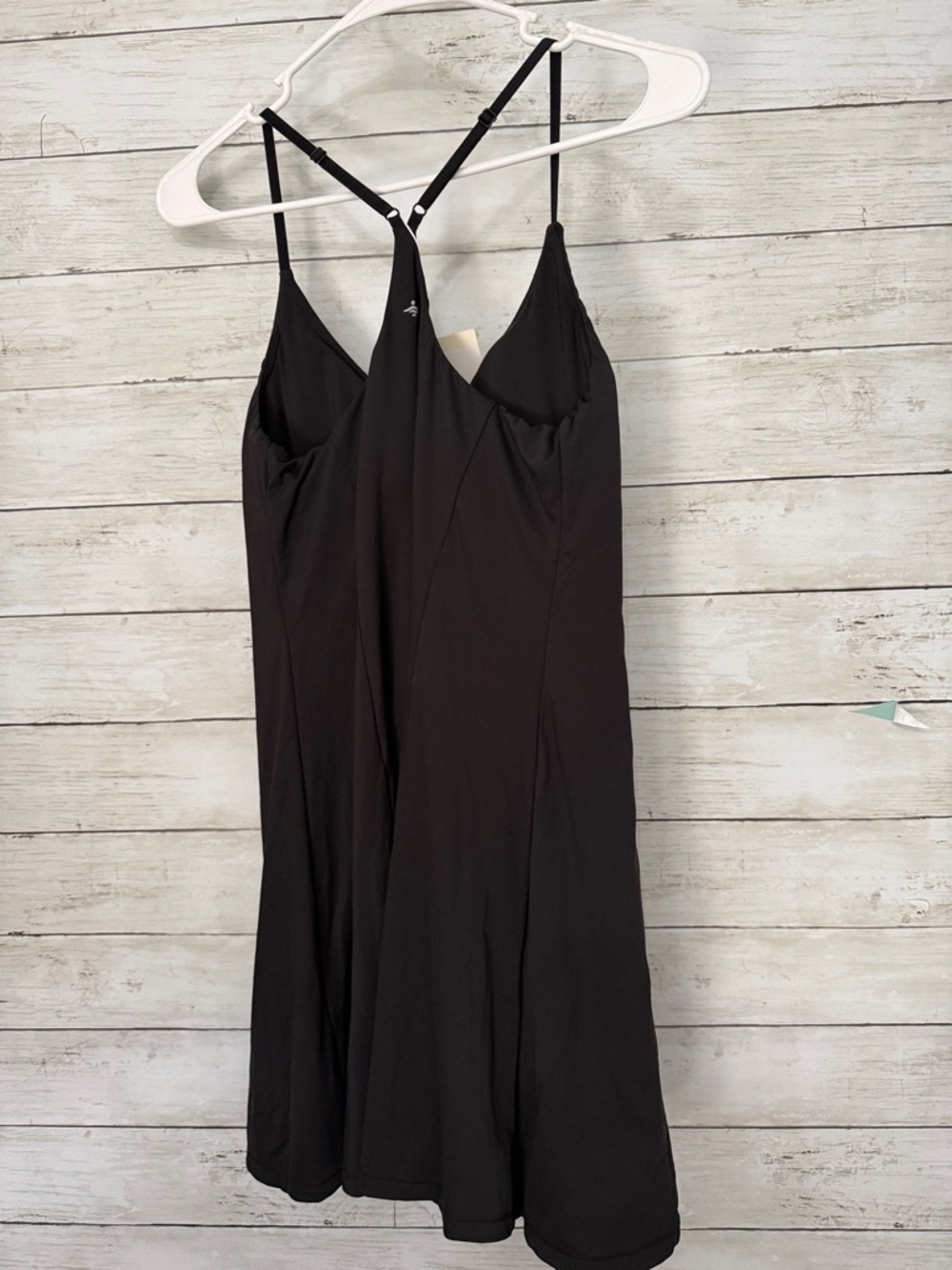 Black Racerback Tennis Dress - Picture 3 of 6